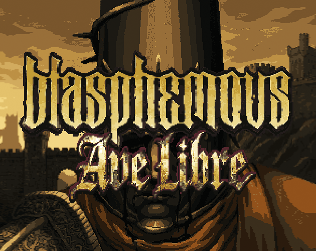 Cover for Blasphemous Ave Libre